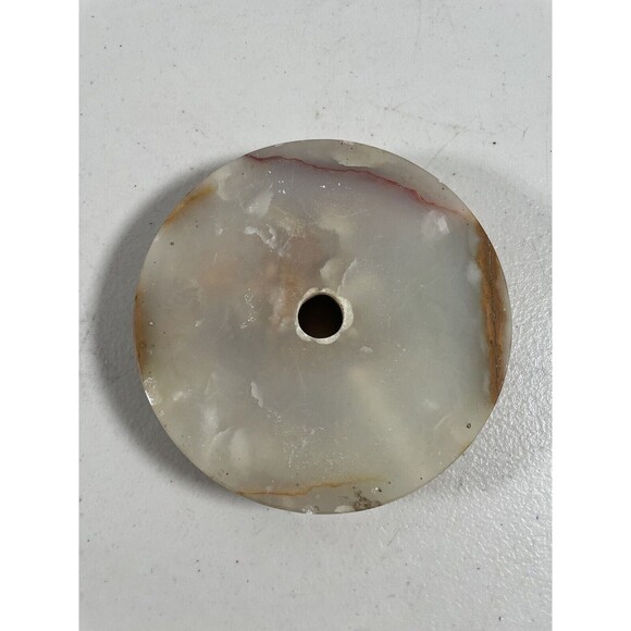 Antique Vintage Brown Marble Lamp Base Lamp Projects Lamp Parts READ - Picture 1 of 9
